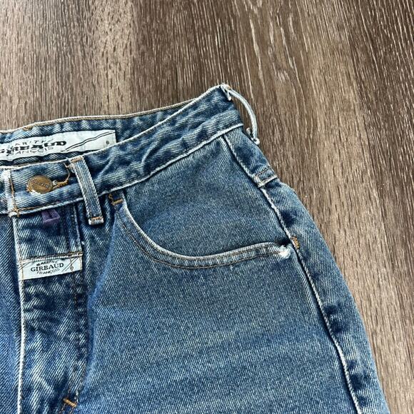 Vintage Marithé + François Girbaud 90s High Rise Tapered Jeans Size 7/8 USA Made - Picture 12 of 16